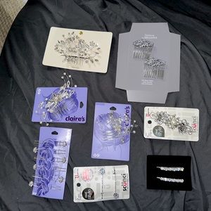 BRIDAL HAIR ACCESSORIES UNUSED